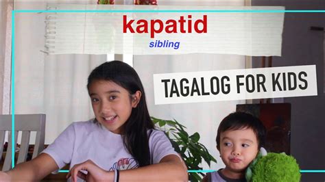 siblings tagalog